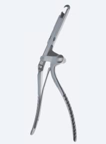 Ножиці, хірургічні, "Sauerbruch-Frey"реберні, загальна довжина 370 мм, 14 3/4". Бренд - Asanus Medizintechnik Gmb, Німеччина